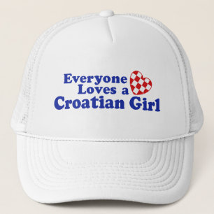 Gorra De Camionero Chica de Croacia
