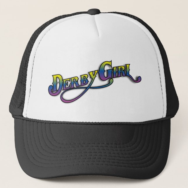 Gorra De Camionero Chica de Derby (Anverso)