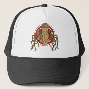 Gorra De Camionero Chica de Dreadlock