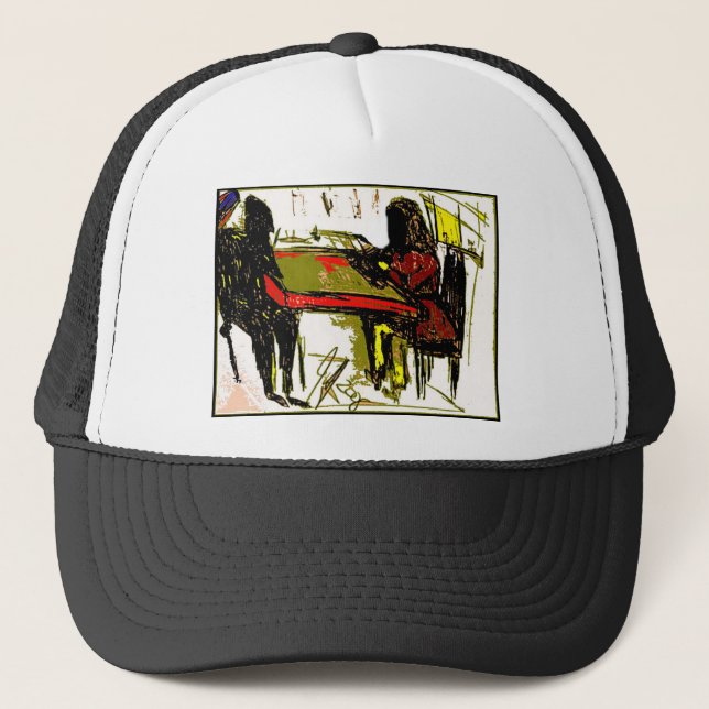 Gorra De Camionero chica de escuela de soldados (Anverso)