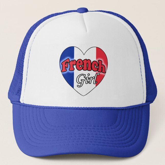 Gorra De Camionero Chica de Francia (Anverso)