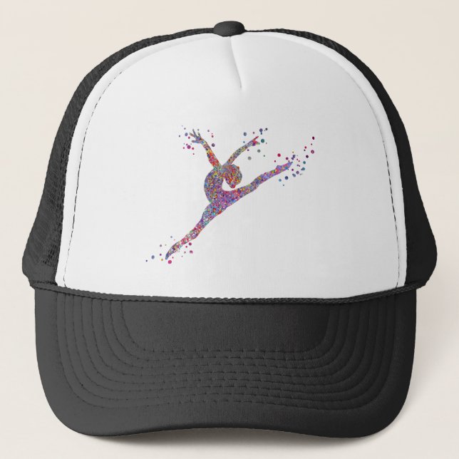 Gorra De Camionero Chica de gimnasia (Anverso)