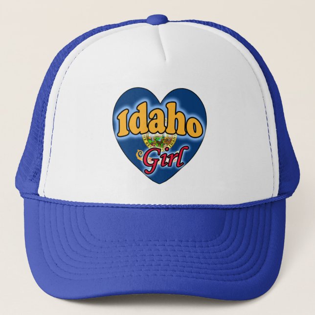 Gorra De Camionero Chica de Idaho (Anverso)