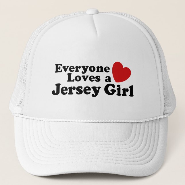 Gorra De Camionero Chica de Jersey (Anverso)