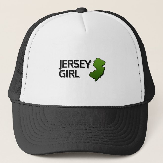 Gorra De Camionero Chica de Jersey (Anverso)