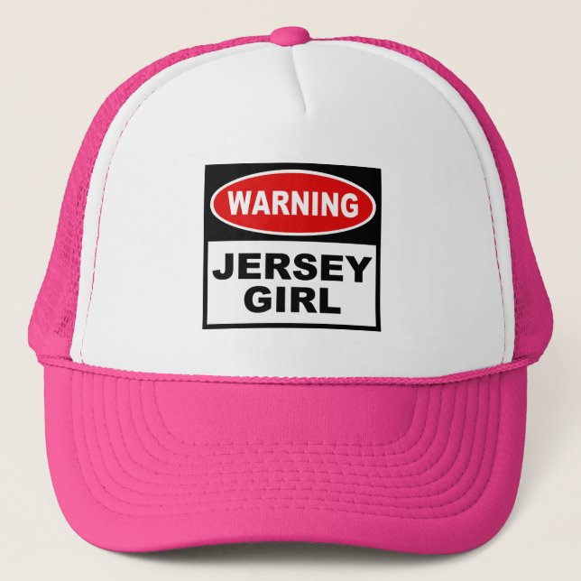 Gorra De Camionero Chica de Jersey (Anverso)
