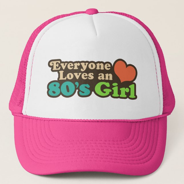 Gorra De Camionero chica de los años 80 (Anverso)