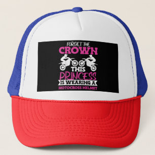 Gorra De Camionero Chica de Moto de Cross en Tierra