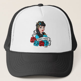 Gorra De Camionero Chica de pinzas, Rock-A-Billy