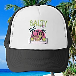 Gorra De Camionero Chica de Playa por Salty AF
