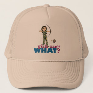 Gorra De Camionero Chica de tiro al arco - Ligero
