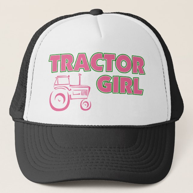 Gorra De Camionero Chica de tractores (Anverso)