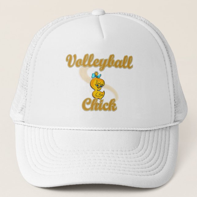 Gorra De Camionero Chica de voleibol (Anverso)