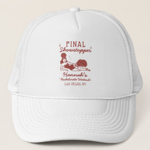 Gorra De Camionero Chica del espectáculo Final Showstopper Despedida