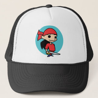 Gorra De Camionero Chica del pirata
