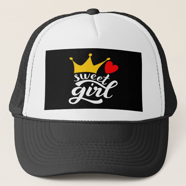 Gorra De Camionero chica dulce (Anverso)