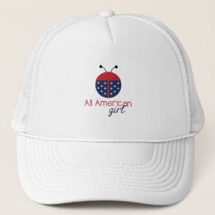 Gorra De Camionero Chica estadounidense
