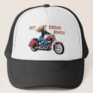 Gorra De Camionero Chica Hot Dream Roads