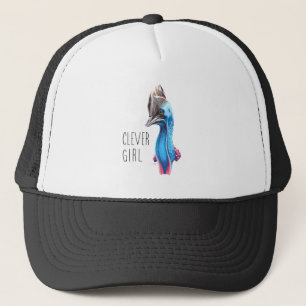 Gorra De Camionero Chica inteligente (Cassowary)
