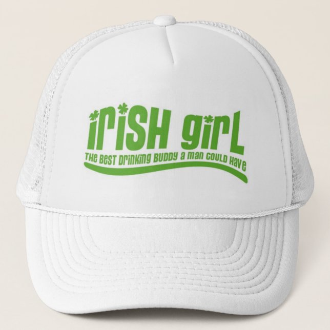 Gorra De Camionero Chica irlandés (Anverso)