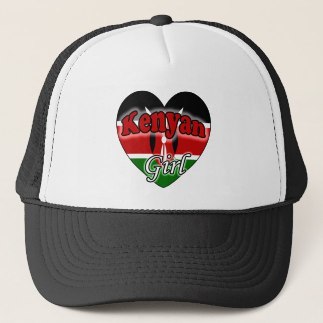 Gorra De Camionero Chica keniano (Anverso)
