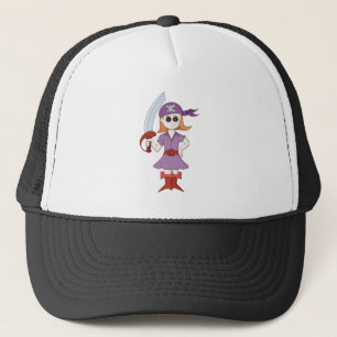 Gorra De Camionero Chica pirata