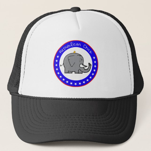 Gorra De Camionero chica republicana (Anverso)