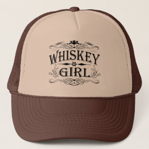 Gorra De Camionero Chica rústico del whisky