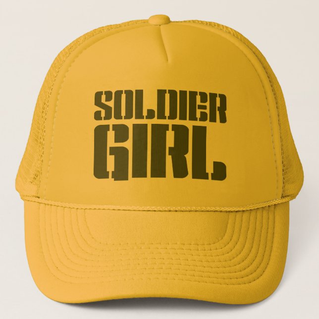 GORRA DE CAMIONERO CHICA SOLDIER (Anverso)
