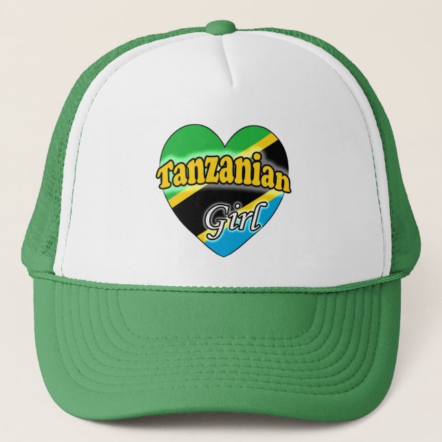 Gorra De Camionero Chica Tanzana (Anverso)