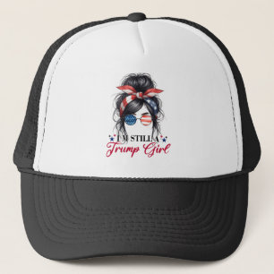 Gorra De Camionero Chica Trump 2024