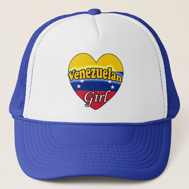 Gorra De Camionero Chica Venezolana (Anverso)