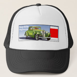 Gorra De Camionero Chicago: Carretera Automática Nacional Buffalo Hig