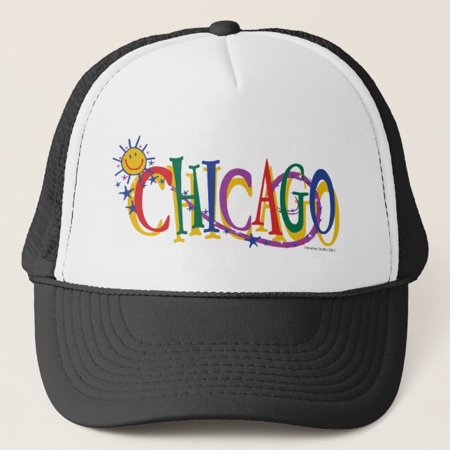 Gorra De Camionero Chicago-con-SUn—CHICOS (Anverso)