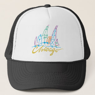 GORRA DE CAMIONERO CHICAGO-EMB