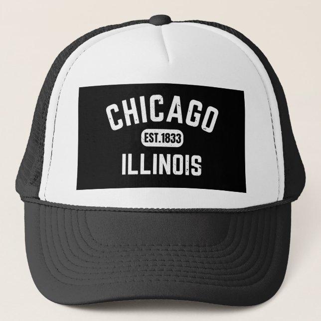 Gorra De Camionero Chicago Illinois (Anverso)