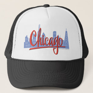 GORRA DE CAMIONERO CHICAGO-RED