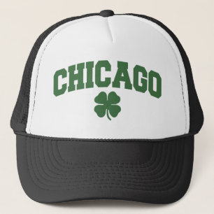 Gorra De Camionero Chicago (trébol irlandés)