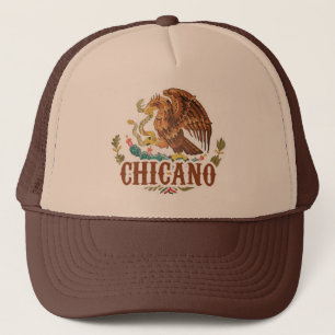 Gorra De Camionero Chicano del escudo de armas de México
