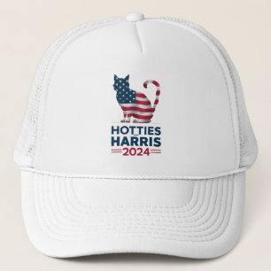 Gorra De Camionero Chicas Calientes Para Harris 2024 Señoras del Gato