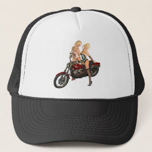 Gorra De Camionero Chicas de ciclismo de red