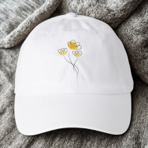 Chicas de diseño de flores minimalista simple