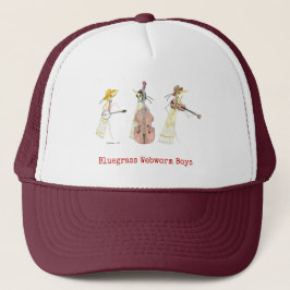 Gorra De Camionero "Chicas de gusanos de Internet de Bluegrass"