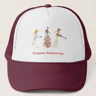 Gorra De Camionero "Chicas de gusanos de Internet de Bluegrass"