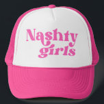 Gorra De Camionero Chicas de Nashville Nashty Bachelorette Weekend<br><div class="desc">Chicas de Nashville Nashty Bachelorette Weekend Trucker Hat</div>