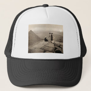 Gorra De Camionero Chicas de tambores salen de la pirámide Khufu, Egi