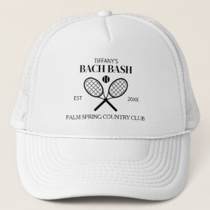Gorra De Camionero Chicas del Club de Tenis Bachelorette Party Bach W