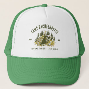 Gorra De Camionero Chicas del partido Camp Bachelorette Camping Perso