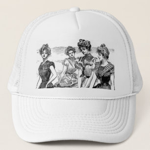 Gorra De Camionero Chicas Gibson en la playa