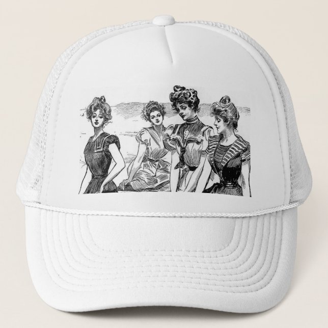 Gorra De Camionero Chicas Gibson en la playa (Anverso)